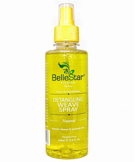 Detangling Weave Spray Natural Flavour Bellestar