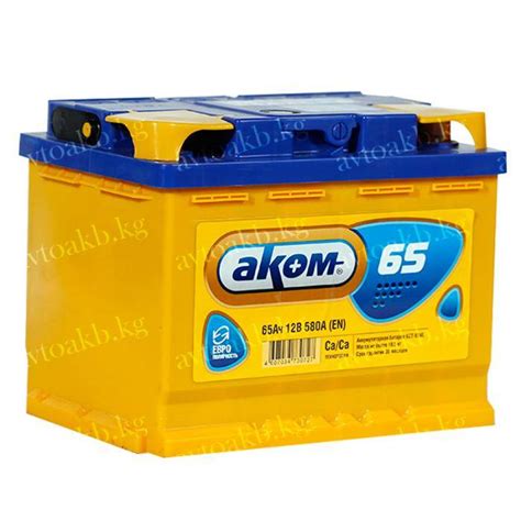 Аккумуляторы Аком для автомобиля в Бишкеке