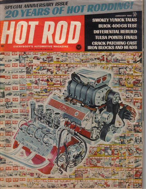 Hot Rods Hot Rod Magazine Th Anniversary Issue The H A M B