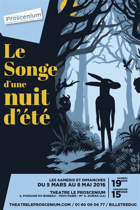 Critique Le Songe d une nuit d été adapté au Théâtre Le Proscenium