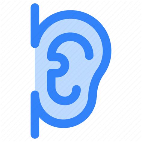 Ear Body Part Human Anatomy Ears Icon Download On Iconfinder