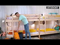 Blonde Milf Aubrey Black Deepthroats On Huge Cock And Gets Railed Anally Horny Hostel Xxx