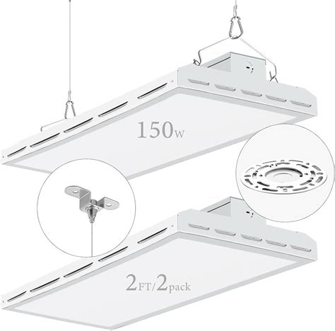 Lightdot Pack Led High Bay Shop Light Ft W Lm Lm W W