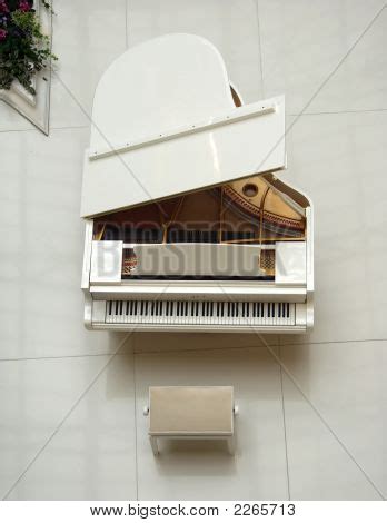 White Grand Piano Image & Photo (Free Trial) | Bigstock