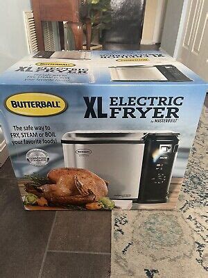 Butterball Indoor Electric Turkey Fryer Xl Capacity New In Sealed