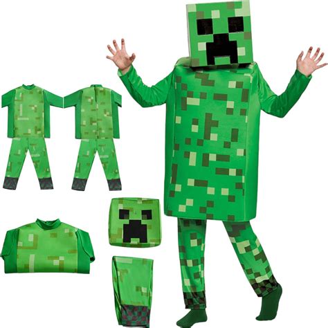 Minecraft Str J Dla Ch Opca Creeper Kostium Na Bal Rozmiar L