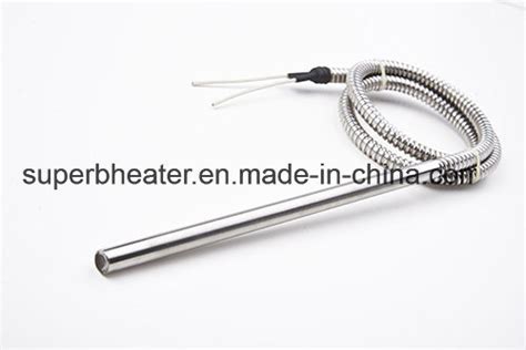 316L Stainless Steel 12V Cartridge Heater With K Type Thermocouple