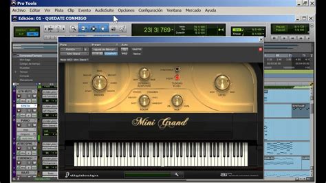 ROCK BALADA Compuesta En Pro Tools 10 HD AIR Mini Grand SOUNDMEDIA