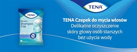 Tena Czepek Do Mycia W Os W Shampoo Cap X Szt Opinie I Ceny Na Ceneo Pl