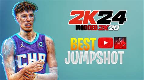 2K20 TO 2K24 MODDED JUMPSHOT FIX LAMELO BALL HORNETS PLAYER YouTube