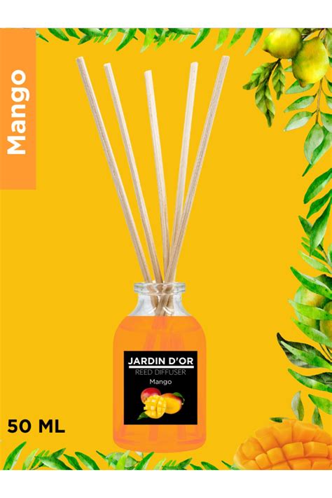 JARDIN D OR Mango Reed Diffuser Mango Çubuklu Oda Kokusu 50ml