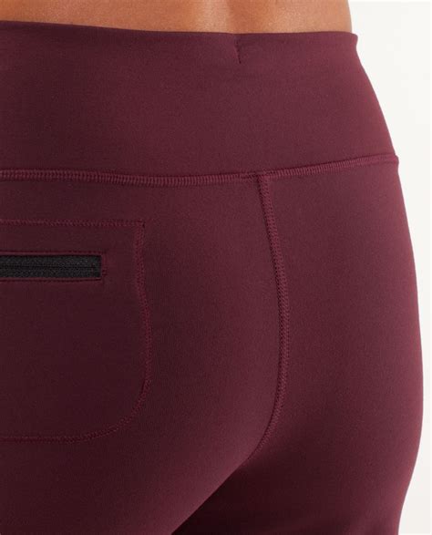 Lululemon Relaxed Fit Crop Ii Bordeaux Drama Lulu Fanatics