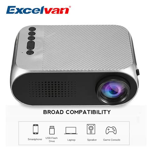 Excelvan Yg Mini Led Projector Portablemini Projector