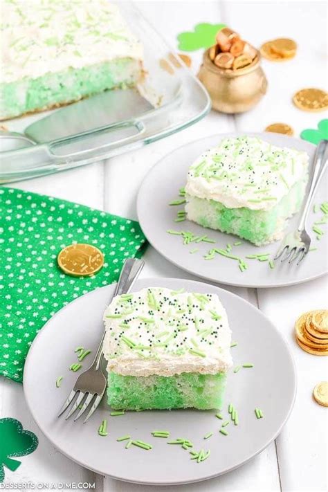 Lime Jello Poke Cake Recipe Is So Light And Fluffy This Is The Perfect