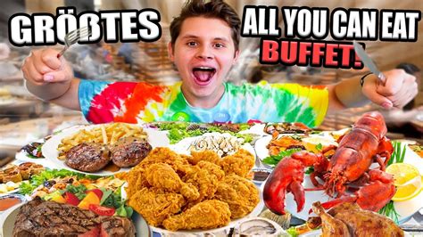 DAS GRÖßTE ALL YOU CAN EAT BUFFET DER WELT ESSEN Über 500 GERICHTE