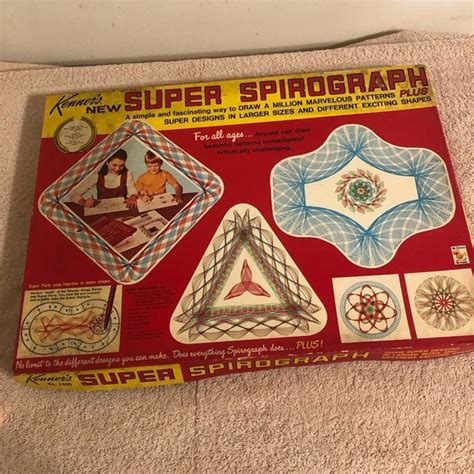 Kenner Other Vintage 962 Kenner Super Spirograph 240 With Refill