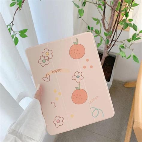 Kawaii Ipad Case Cute Ipad Case Cartoon Anime Ipad Pro Etsy