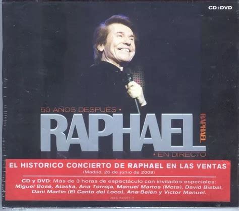 Raphael A Os Despu S En Directo Cd Dvd Nuevo Arg Mercadolibre