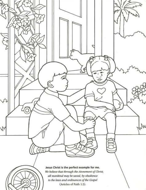 Latter Day Saints Lds Coloring Pages