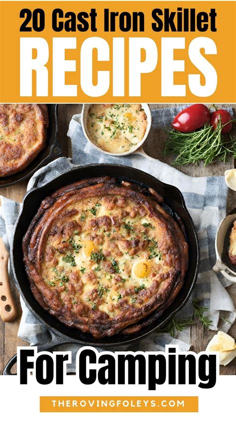 20 Simple Cast Iron Camping Recipes You Need To Know Exist Artofit