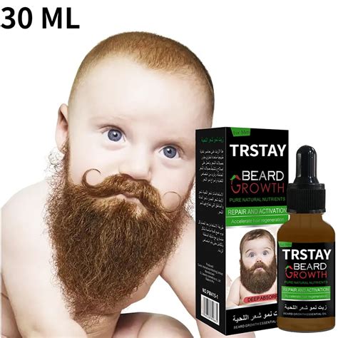 30ml Trstay New Formula Men Beard Growth Oil Fast Beard Growth Anti