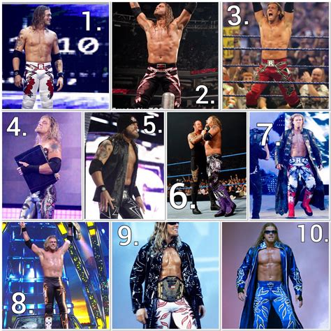 Ranked My Favourite Edge Attires What Are Some Of Your Favourites R