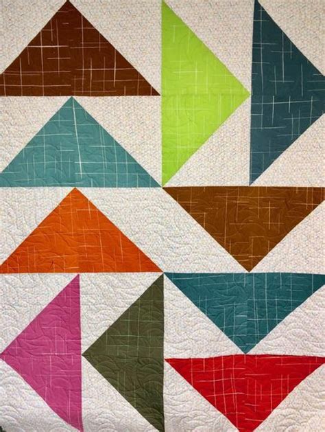 Lazy Goose Quilt Pattern From Villa Rosa Designs Uses Fat Etsy