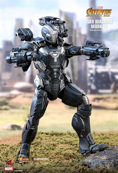 Action Figure Máquina de Combate War Machine Mark IV Vingadores