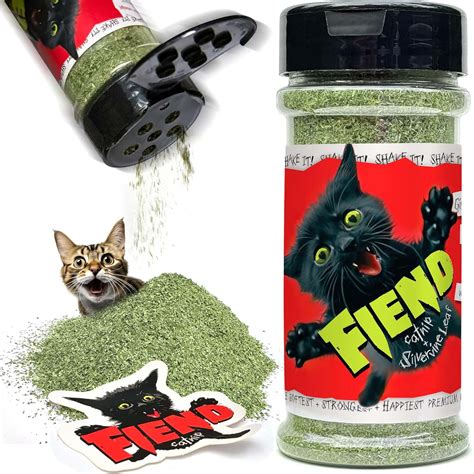 Fiend Catnip For Cats Silvervine Hands Free Shaker