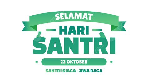 Ucapan Hari Santri Nasional 22 De Outubro De 2022 Vetor Png Hari