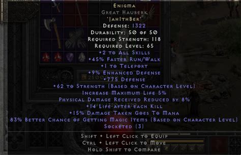 Great Hauberk Enigma Perf Def Roll Topic D Jsp