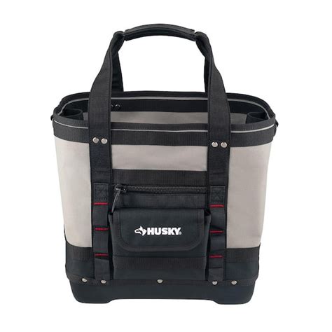 Husky 14 In 5 Pocket Open Top Tote Tool Bag Hd60089 Th The Home Depot