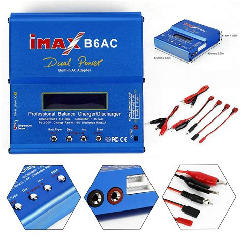 Dual Power Imax B Ac Lcd Bildschirm Digital Rc Lipo