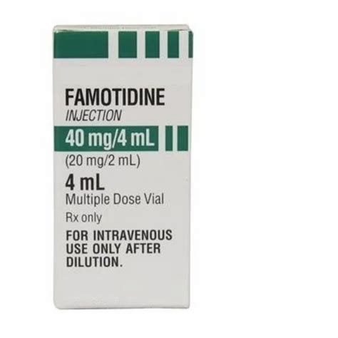 Famotidine Injection Lophillised 40 Mg At Rs 255 Box In Ahmedabad