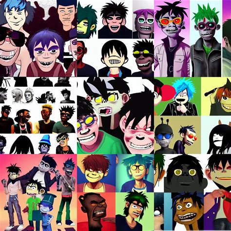 gorillaz members in real life, ultra realistic, highly | Stable Diffusion