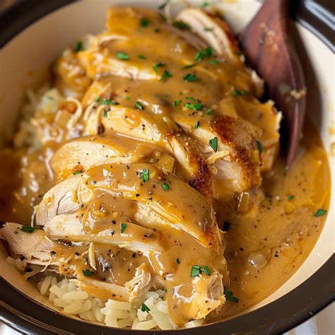 Crock Pot Chicken And Gravy 99easyrecipes