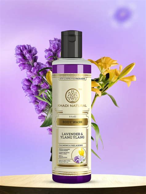 Гель для душа Лаванда и Иланг-Иланг Khadi Natural, 210 мл купить по ...