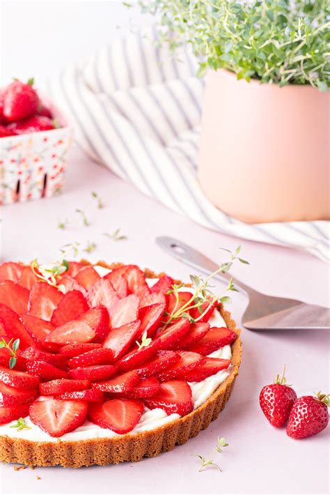 No Bake Strawberry Lemon Tart Recipe Good Life Eats