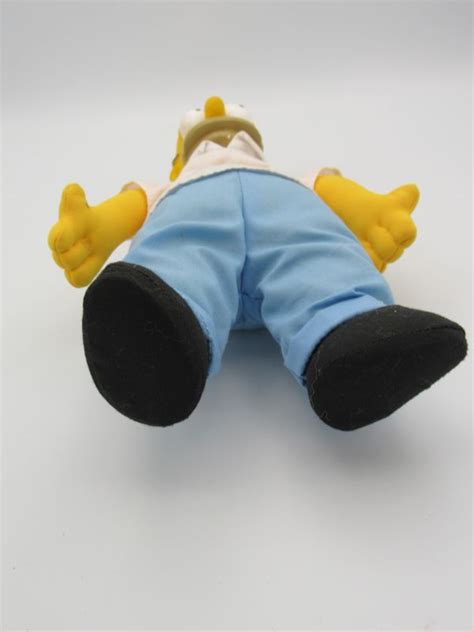 Homer Simpson The Simpsons Burger King Plush Doll Vintage ...