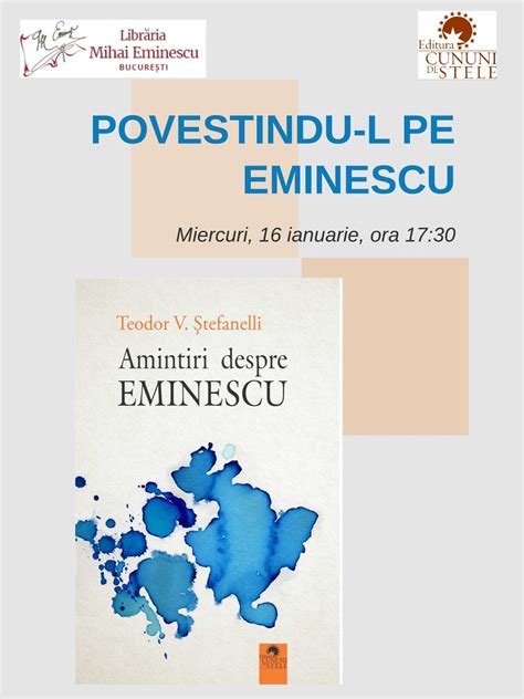 Amintiri Despre Eminescu