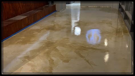 Tile To Epoxy Floor Transformation Youtube