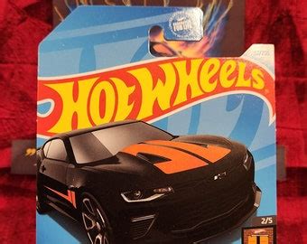 Hot Wheels Copo Camaro Ss Chevrolet Hw Dream Garage Black Hard To Find Collector Miniature