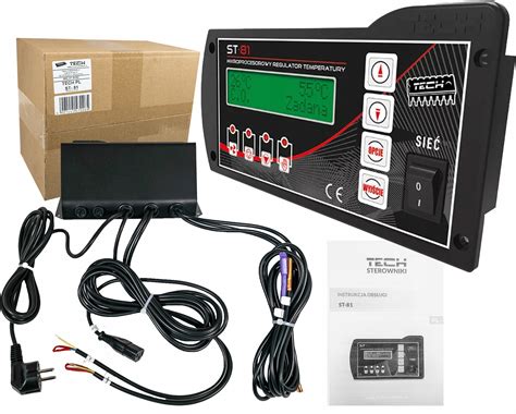 Sterownik Regulator Programator Do Kot A Pieca Zasypowego Tech St W