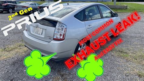 Prius Exhaust Leak Easy Fix Second Gen Prius Common Problems