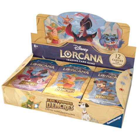 Display Disney Lorcana Les Terres D Encres Set