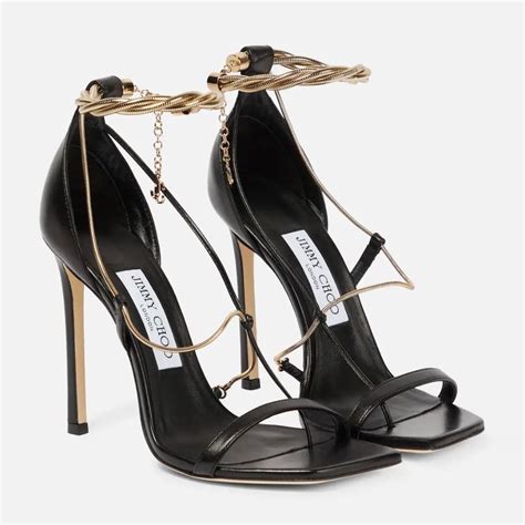 Black Sandals Leather Sandals Sandals Heels Gold And Black Heels Dr