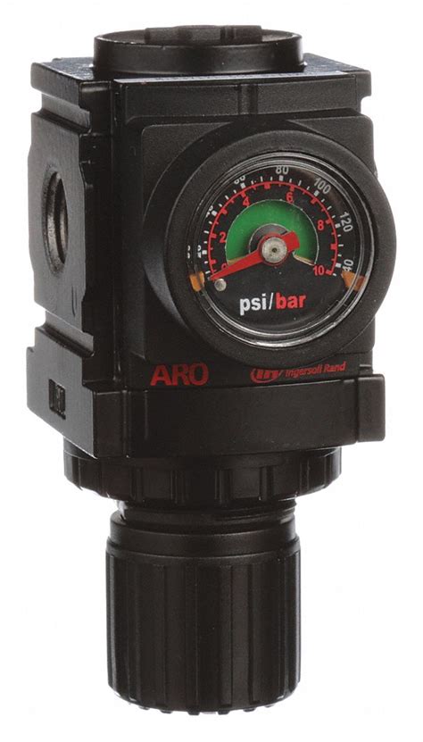 Aro 14 General Purpose Air Regulator 59 Cfm Max Flow Regulators 6crl8r37121 600 Grainger