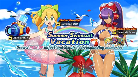 Mega Man X Dive Naandeu On Twitter Swimsuit Layer And Roll Are Closer Than Ever Test Your Luck