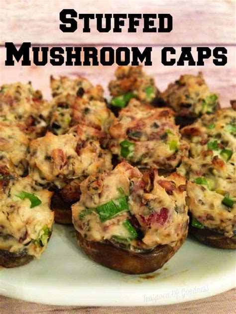 Our 15 Stuffed Mushroom Caps Recipe Ever Easy Recipes To Make At Home