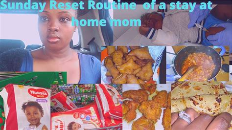 Sunday Reset Routine Get It All Done Sahm Grocery Shopping Vlog